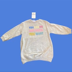 Zara kids long sweatshirt